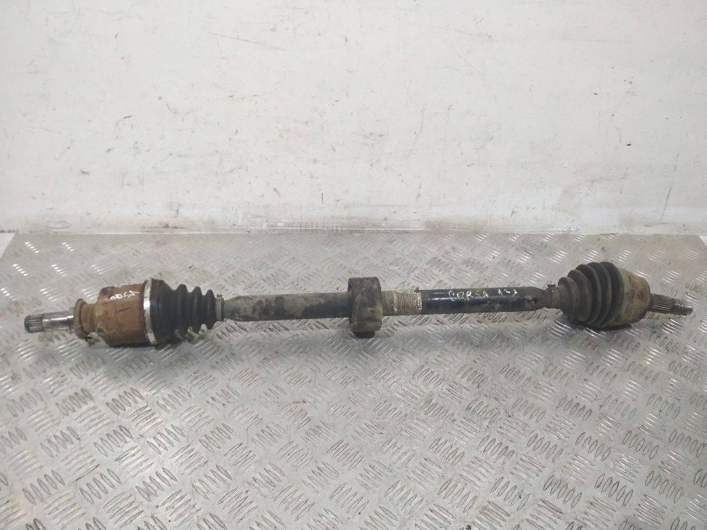 полуось передняя правая (приводной вал, ШРУС) Opel Corsa D 2009, 1.3 л., дизель, 0608314 - фото №1