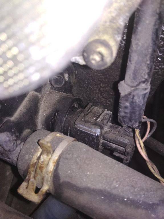 датчик температуры охлаждающей жидкости Renault Megane 2 поколение 2004, 1.5 л., дизель, МКПП - фото №1