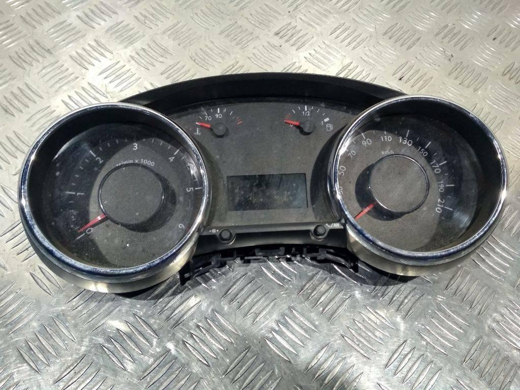 щиток приборов (приборная панель) Peugeot 5008 1 поколение 2009, 9666174980 - фото №1