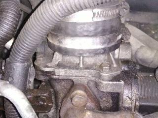 заслонка дроссельная Renault Espace 3 поколение [рестайлинг] 2001, 2.2 л., дизель, МКПП