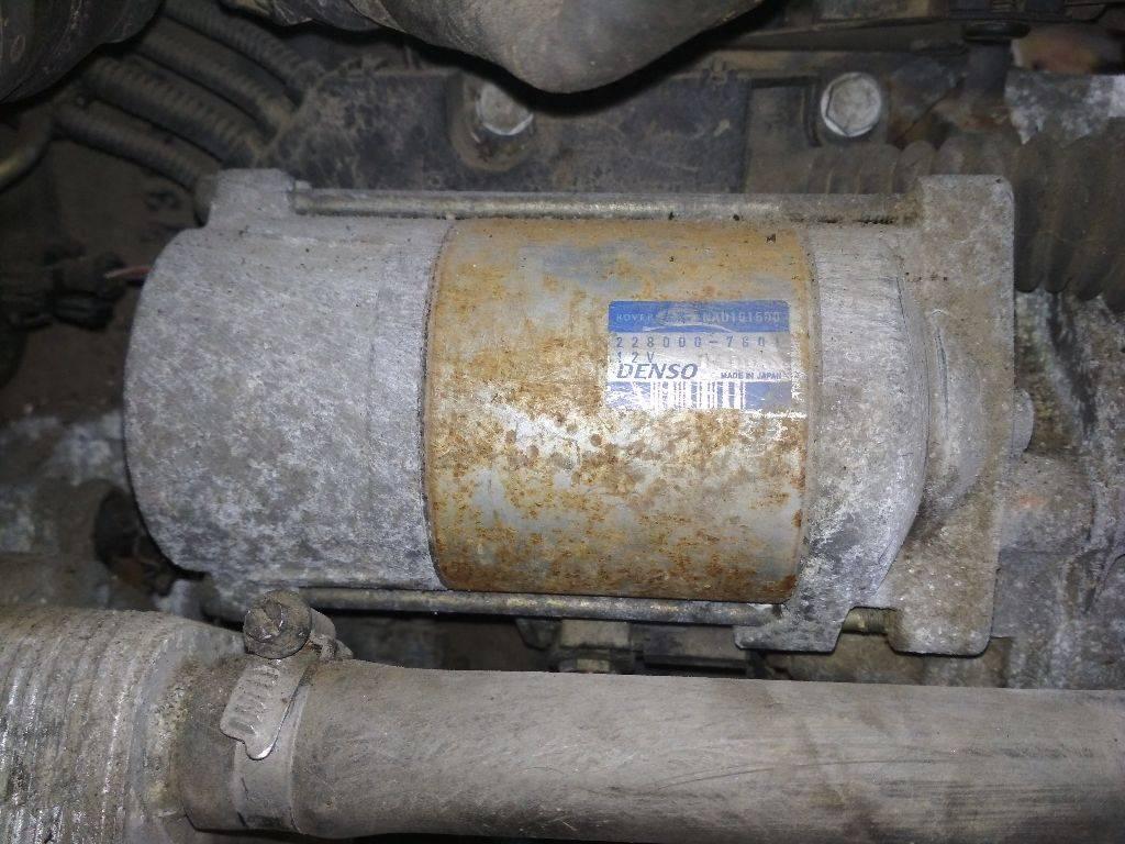стартер Rover 75 1 поколение 2002, 2.0 л., дизель, МКПП, 228000-7801 - фото №1