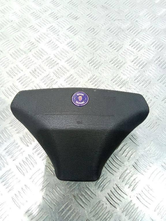 подушка безопасности водителя Saab 900 2 поколение 1996, 4474714, 570098400 - фото №1