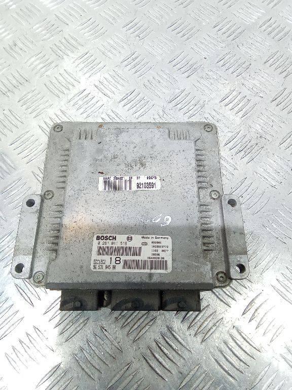 блок управления двигателем Peugeot 607 1 поколение 2003, 9653184580 - фото №1