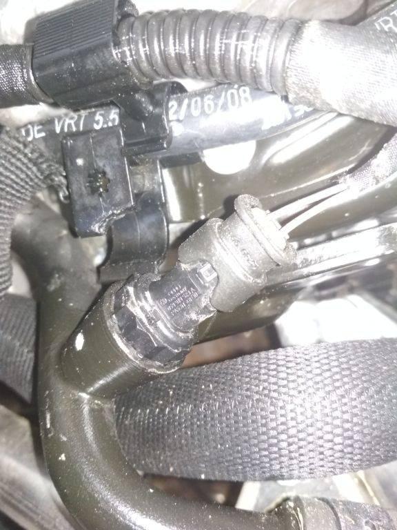 датчик температуры охлаждающей жидкости Audi A4 B8/8K 2008, 2.0 л., дизель, МКПП, 059919523A - фото №1