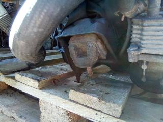 подушка крепления двигателя Ford Transit 6 поколение 2003, 2.4 л., дизель, МКПП