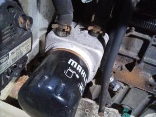 теплообменник масляного фильтра Citroen Jumper 1 поколение [рестайлинг] 2004, 2.2 л., дизель, МКПП, 9650863380