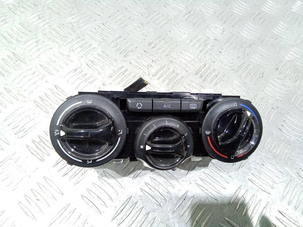 блок управления печки / климат-контроля Peugeot 208 1 поколение 2015, 96722483ZD - фото №1