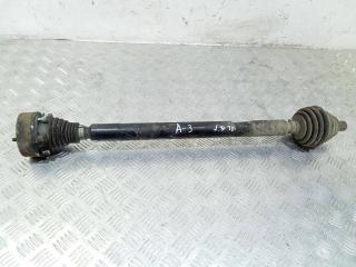 полуось передняя правая (приводной вал, ШРУС) Audi A3 8P 2003, 1.9 л., дизель