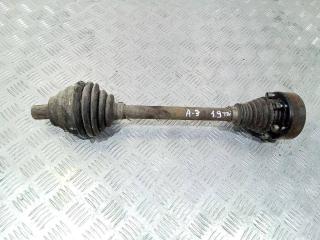 полуось передняя левая (приводной вал, ШРУС) Audi A3 8P 2003, 1.9 л., дизель
