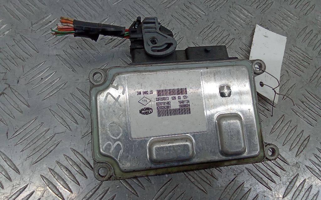 блок управления двигателем Renault Kangoo 1 поколение 2002, 1.2 л., бензин, МКПП, 8200181482 - фото №1