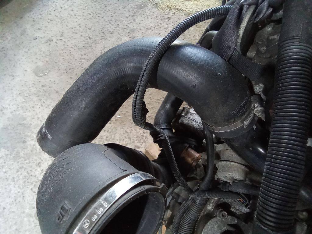 патрубок интеркулера Smart Forfour 1 поколение 2004, 1.5 л., дизель, МКПП, A6390940382 - фото №1