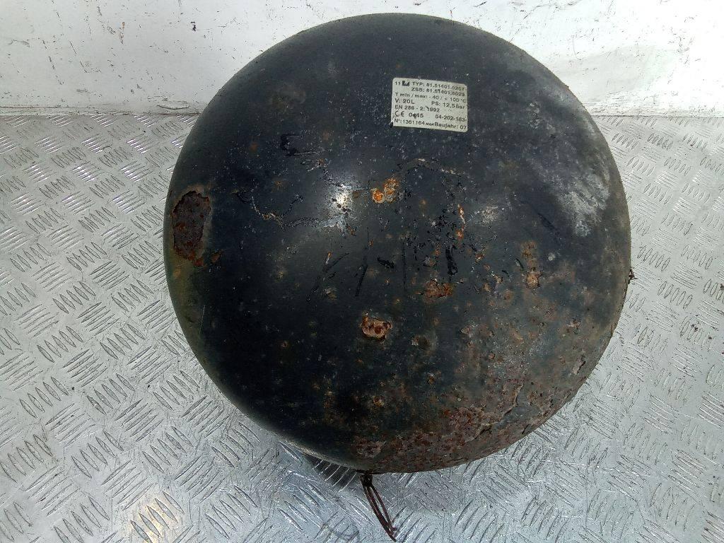 ресивер пневмоподвески MAN TGL 1 поколение 2007, 81514016029 - фото №1