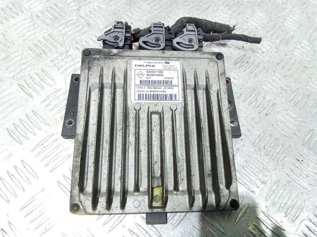 блок управления двигателем Renault Kangoo 2 поколение 2008, 8200911560 - фото №1