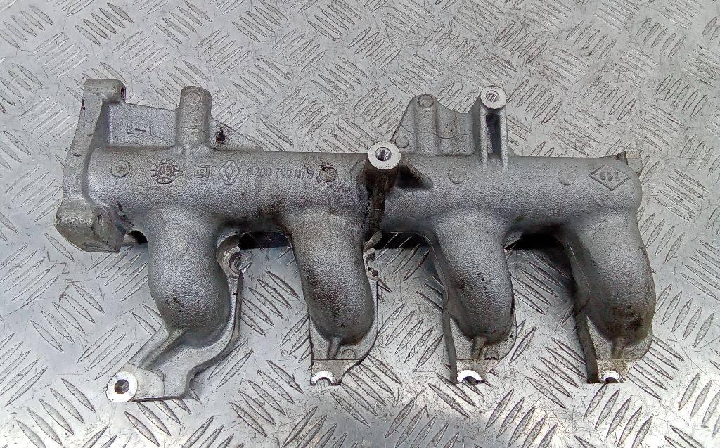 коллектор впускной Renault Scenic 3 поколение 2009, 1.9 л., дизель, МКПП, 8200780072 - фото №1