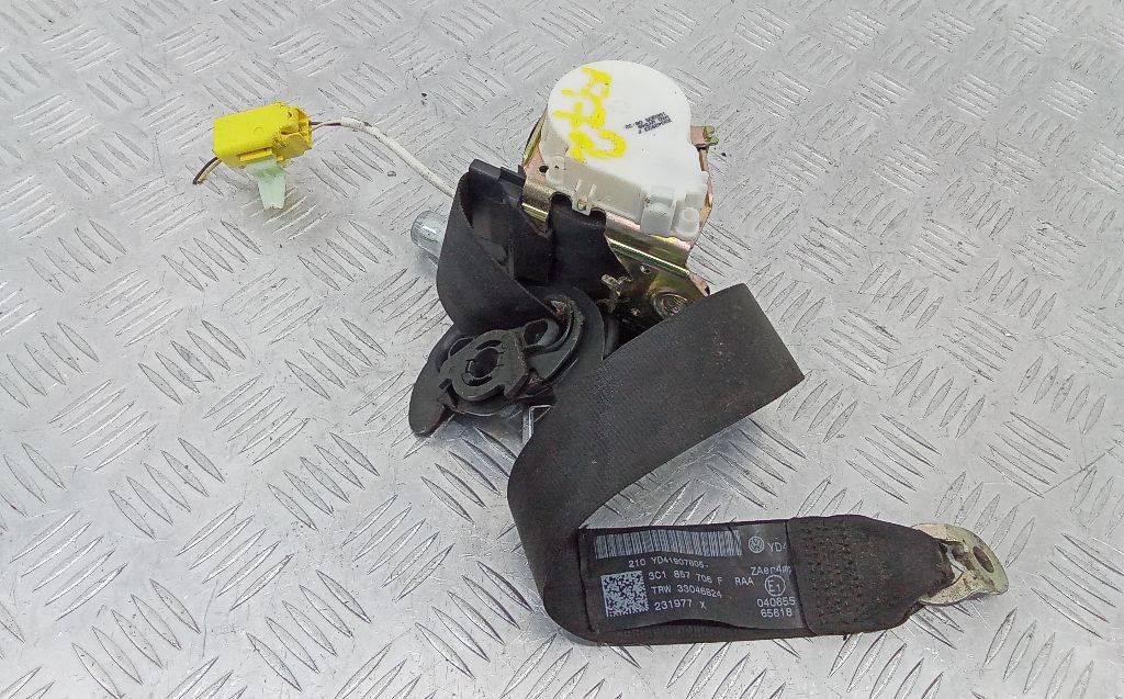 ремень безопасности Volkswagen Passat B6 2005, 3C1857706 - фото №1