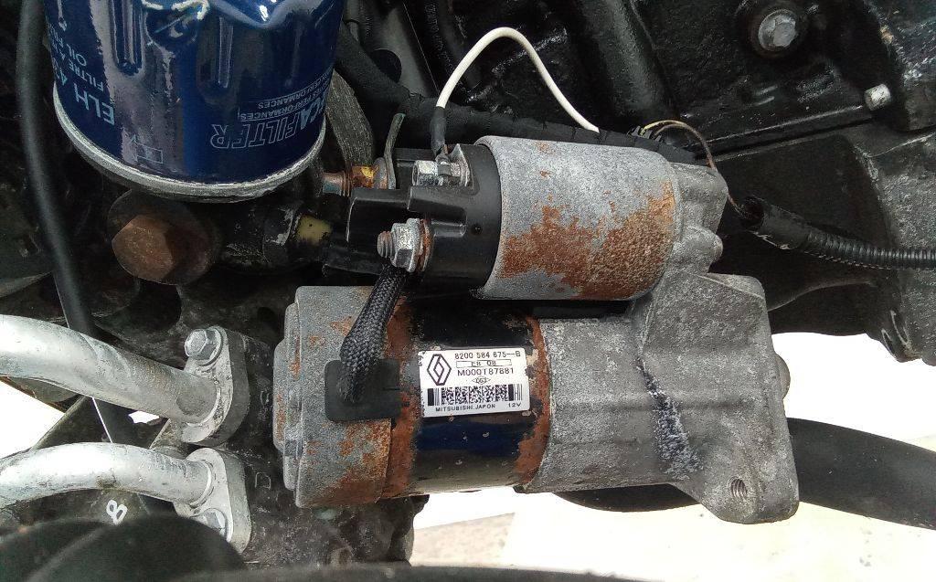 стартер Renault Clio 3 поколение 2008, 1.5 л., дизель, МКПП, 8200584675 - фото №1