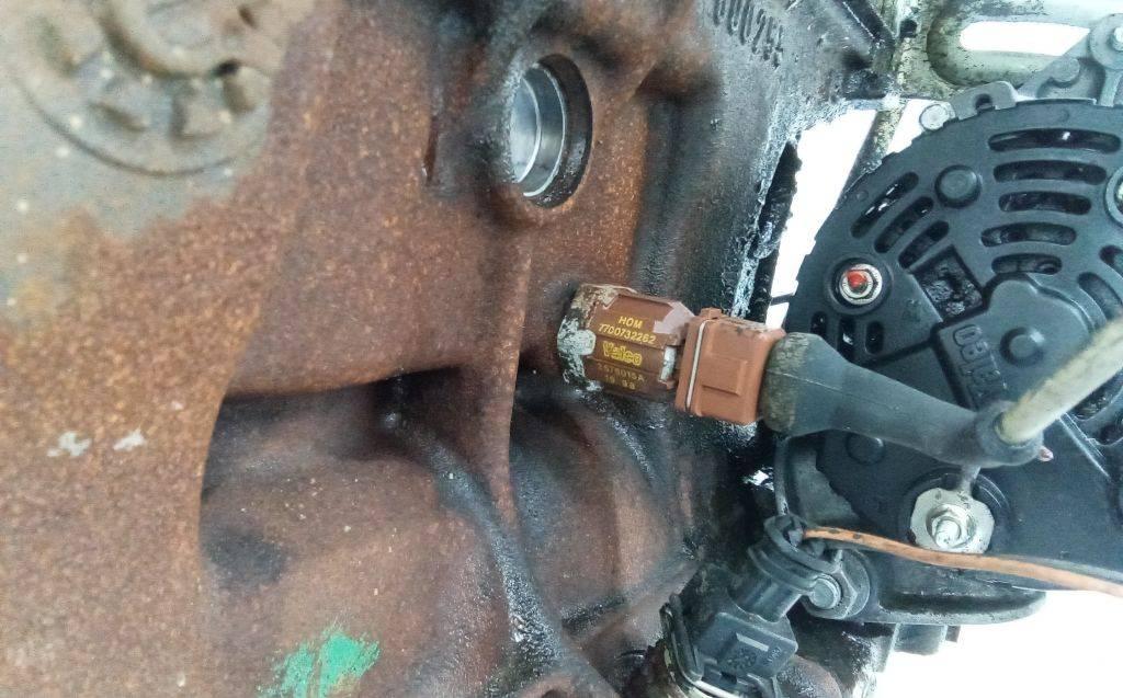 датчик детонации Renault Megane 1 поколение 1998, 1.6 л., бензин, МКПП, 7700732262 - фото №1