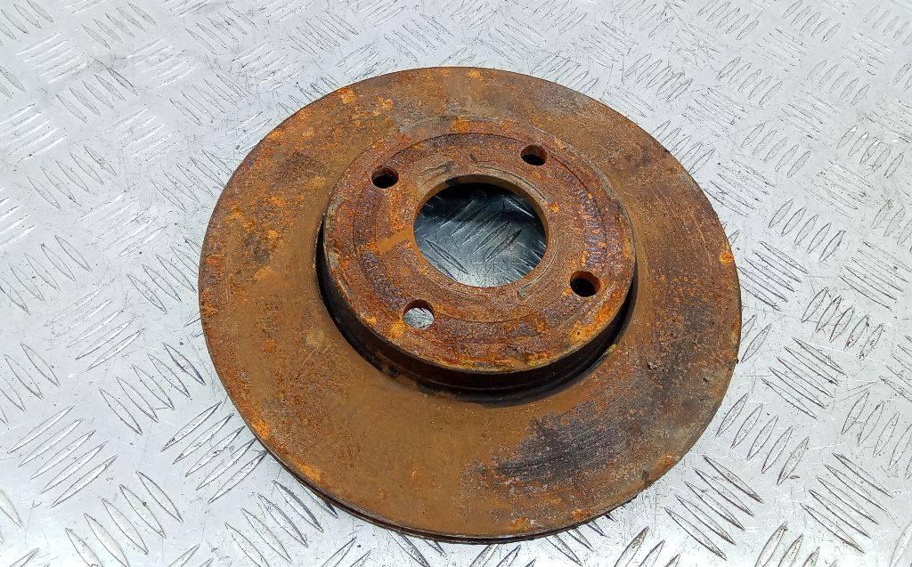 диск тормозной передний Ford Fiesta 7 поколение 2020, 1.5 л., дизель - фото №1