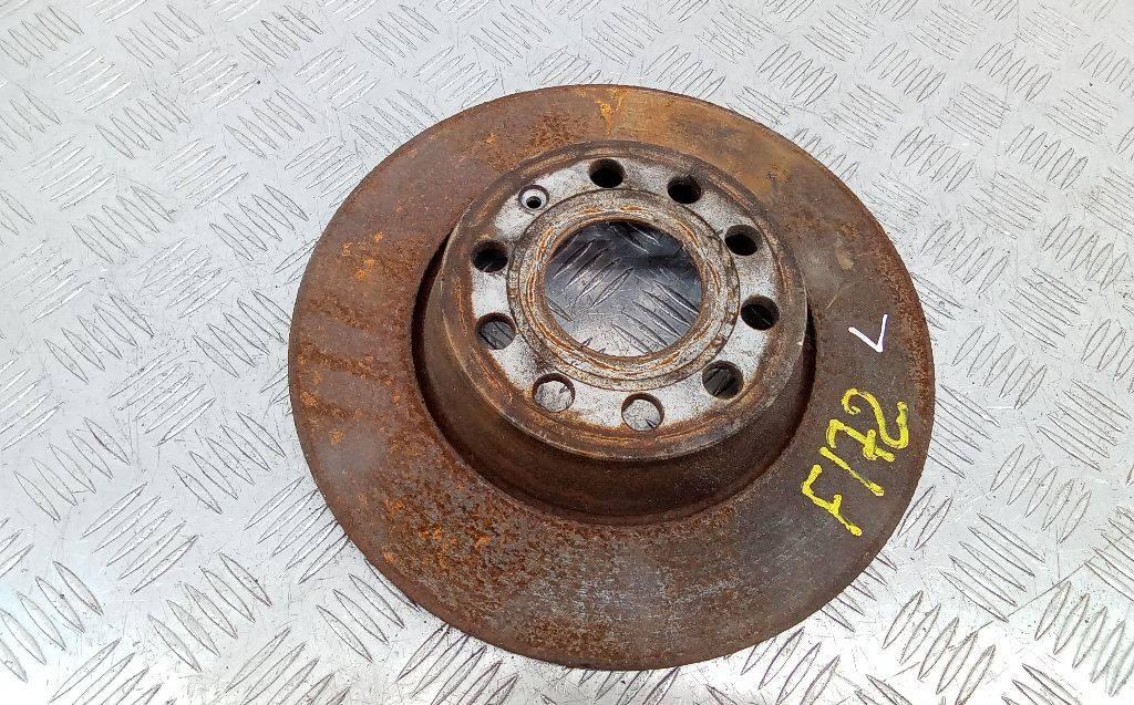 диск тормозной задний Volkswagen Passat B6 2005, 2.0 л., дизель - фото №1