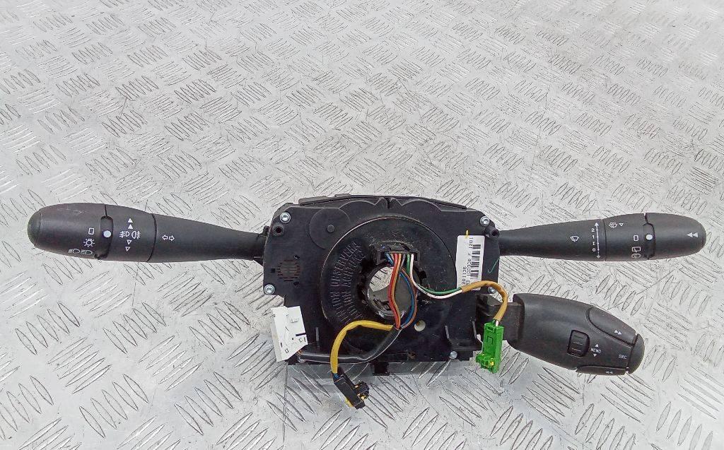 переключатель подрулевой (стрекоза) Peugeot 207 1 поколение 2008, 96630724XT - фото №1