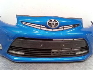 бампер передний Toyota Aygo 1 поколение [2-й рестайлинг] 2013, 52119-0H110
