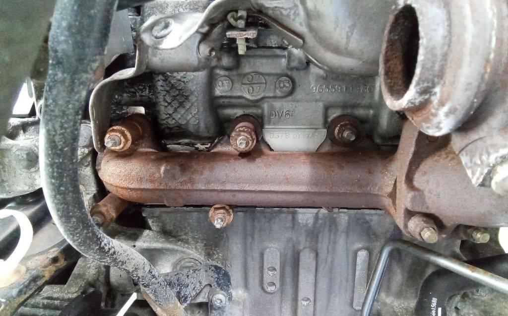 коллектор выпускной Suzuki SX4 1 поколение 2007, 1.6 л., дизель, МКПП - фото №1