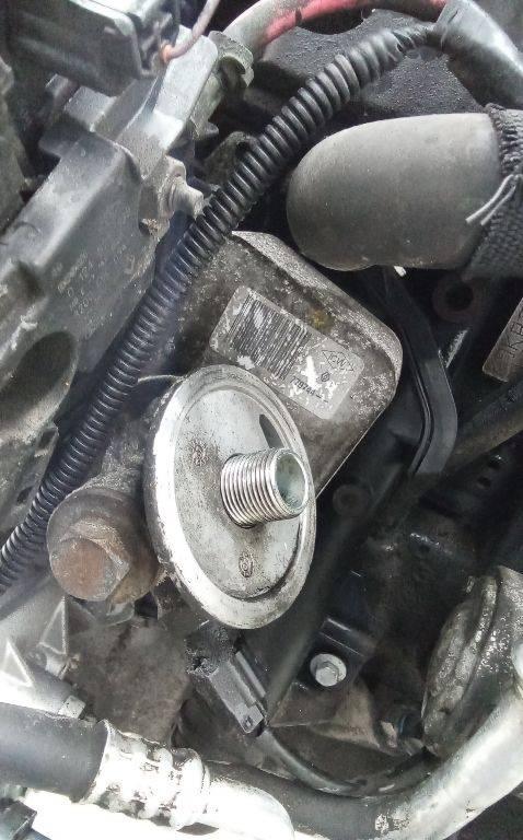 теплообменник масляного фильтра Renault Megane 3 поколение 2008, 1.5 л., дизель, МКПП, 779744 - фото №1