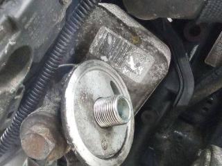теплообменник масляного фильтра Renault Megane 3 поколение 2008, 1.5 л., дизель, МКПП, 779744