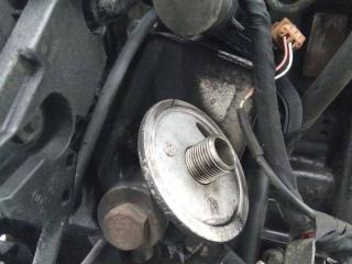 теплообменник масляного фильтра Renault Clio 3 поколение 2007, 1.5 л., дизель, МКПП