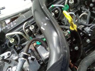 патрубок интеркулера Renault Clio 3 поколение 2006, 1.5 л., дизель, МКПП, 8200296982