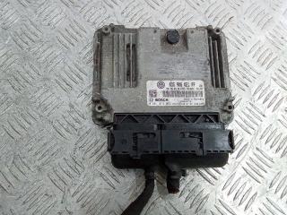 блок управления двигателем Volkswagen Golf 5 поколение 2007, 2.0 л., дизель, АКПП, 03G906021