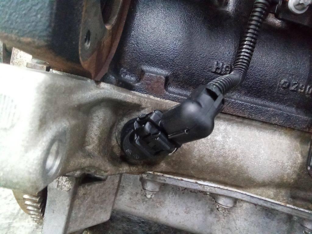 датчик коленвала Opel Corsa D 2006, 1.2 л., бензин, МКПП, 55557181 - фото №1