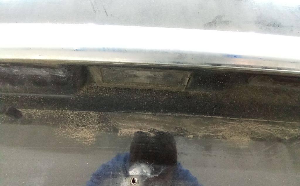 подсветка номера Renault Modus 2 поколение 2008 - фото №1