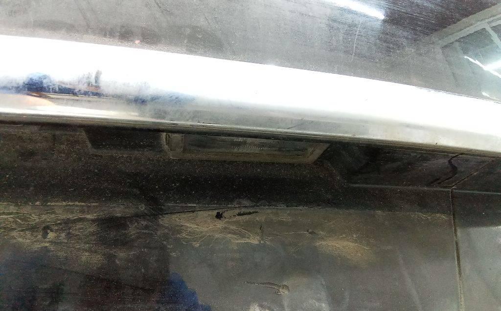 подсветка номера Renault Modus 2 поколение 2008 - фото №1