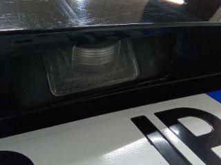 подсветка номера Mazda 5 CR [рестайлинг] 2009