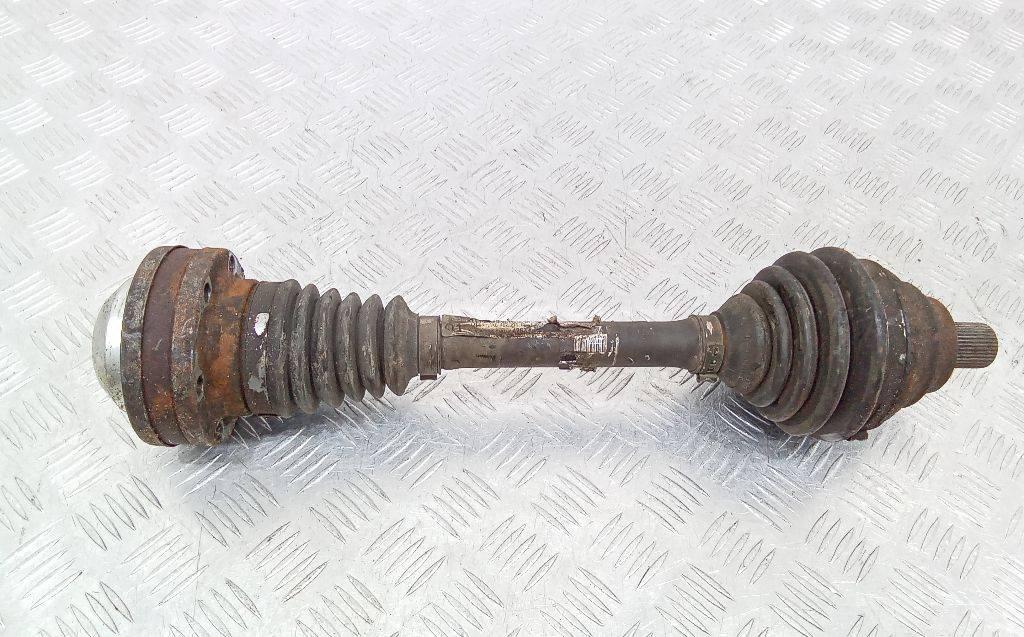 полуось передняя левая (приводной вал, ШРУС) Volkswagen Golf 5 поколение 2005, 2.0 л., дизель, 1K0407271 - фото №1