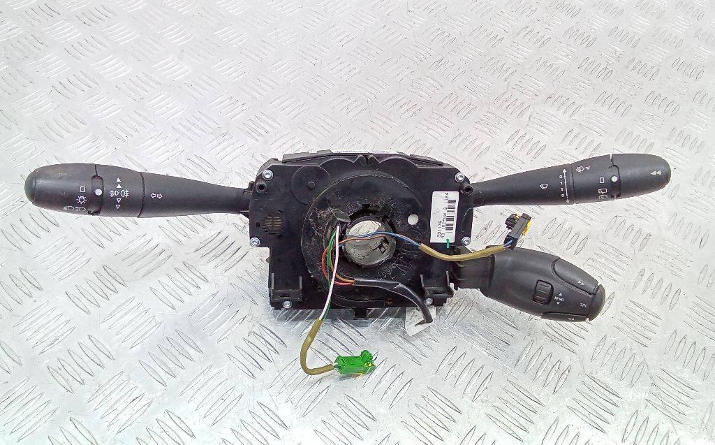 переключатель подрулевой (стрекоза) Peugeot 207 1 поколение 2008, 96630724XT - фото №1