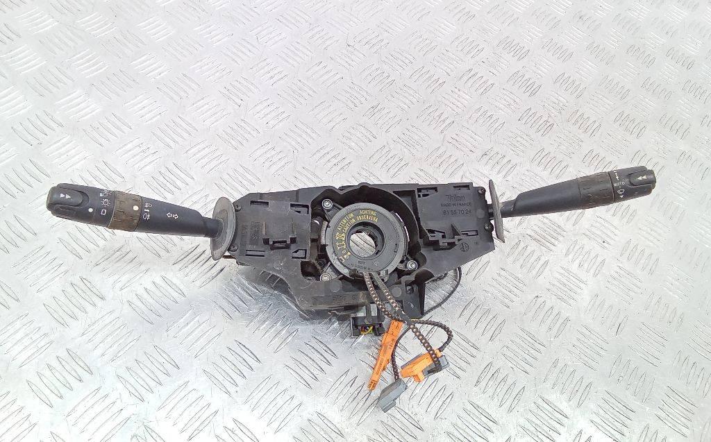 переключатель подрулевой (стрекоза) Peugeot 607 1 поколение 2000, 9631626080 - фото №1