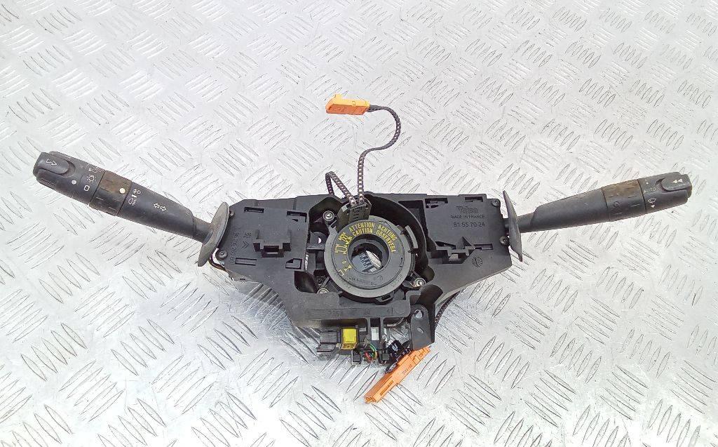 переключатель подрулевой (стрекоза) Peugeot 607 1 поколение 2000, 9631626080 - фото №1
