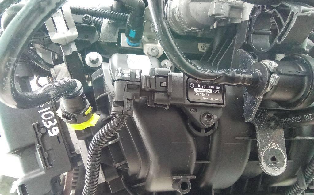 датчик абсолютного давления Opel Corsa D 2008, 1.2 л., бензин, МКПП, 0261230101 - фото №1