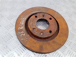 диск тормозной передний Peugeot 2008 1 поколение 2014, 1.2 л., бензин