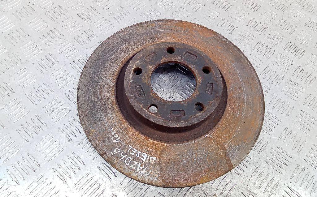 диск тормозной передний Mazda 5 CW 2012, дизель - фото №1