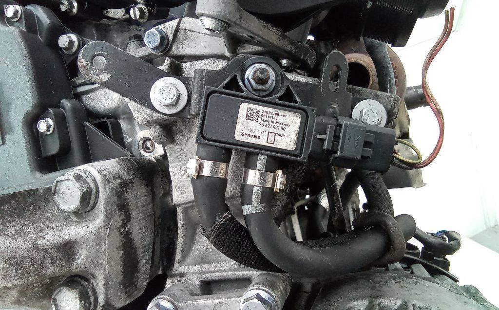 датчик давления (температуры) выхлопных газов Peugeot 5008 1 поколение 2010, 1.6 л., дизель, МКПП, 9662143180 - фото №1