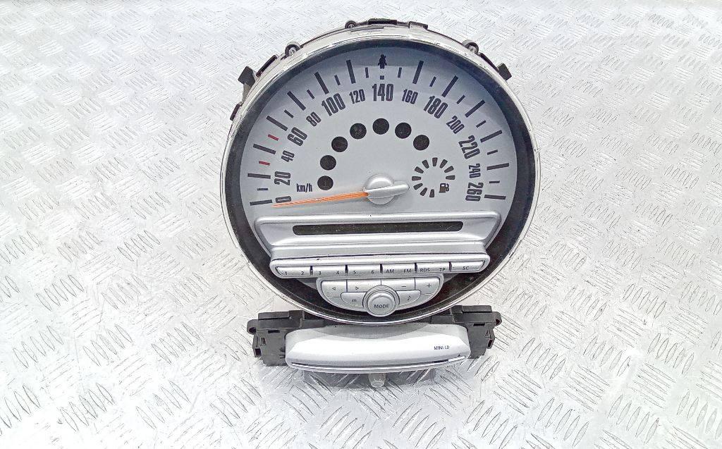 щиток приборов (приборная панель) Mini Cooper R56 2009, 62116977077, 9189502 - фото №1