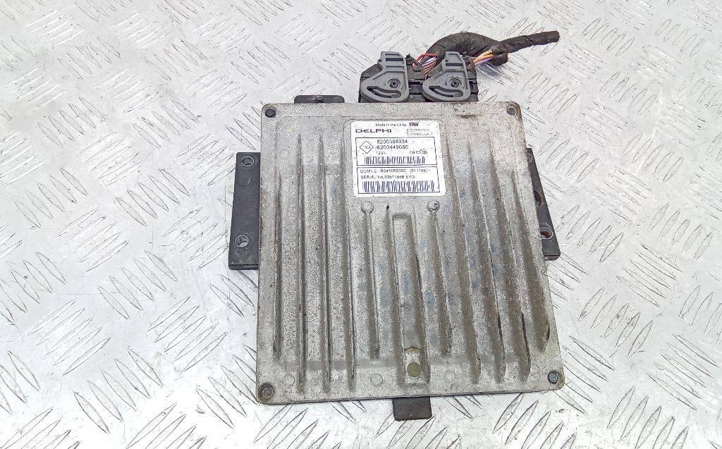блок управления двигателем Renault Modus 1 поколение 2005, 1.5 л., дизель, МКПП, 8200398934 - фото №1