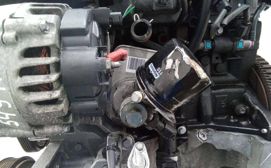 теплообменник масляного фильтра Dacia Sandero 1 поколение 2011, 1.5 л., дизель, МКПП, 779744 - фото №1