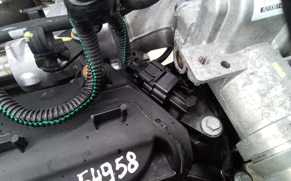 датчик распредвала Dacia Sandero 1 поколение 2011, 1.5 л., дизель, МКПП - фото №1