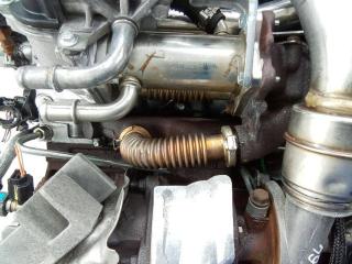 коллектор выпускной Dacia Sandero 1 поколение 2011, 1.5 л., дизель, МКПП