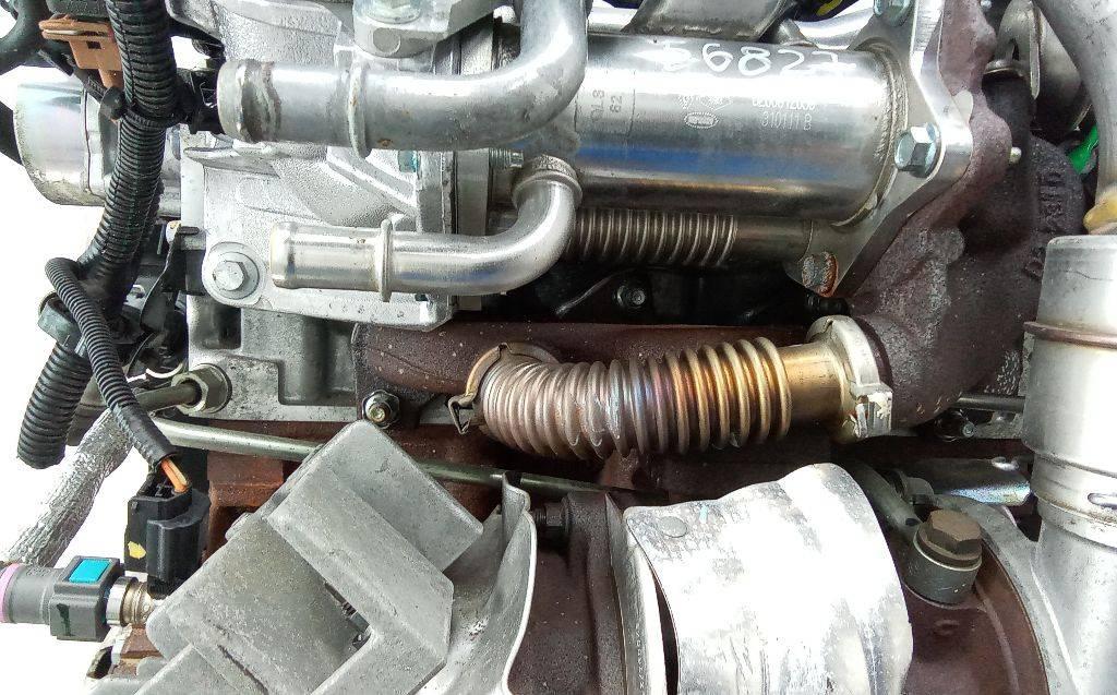 коллектор выпускной Renault Megane 3 поколение 2011, 1.5 л., дизель, МКПП - фото №1