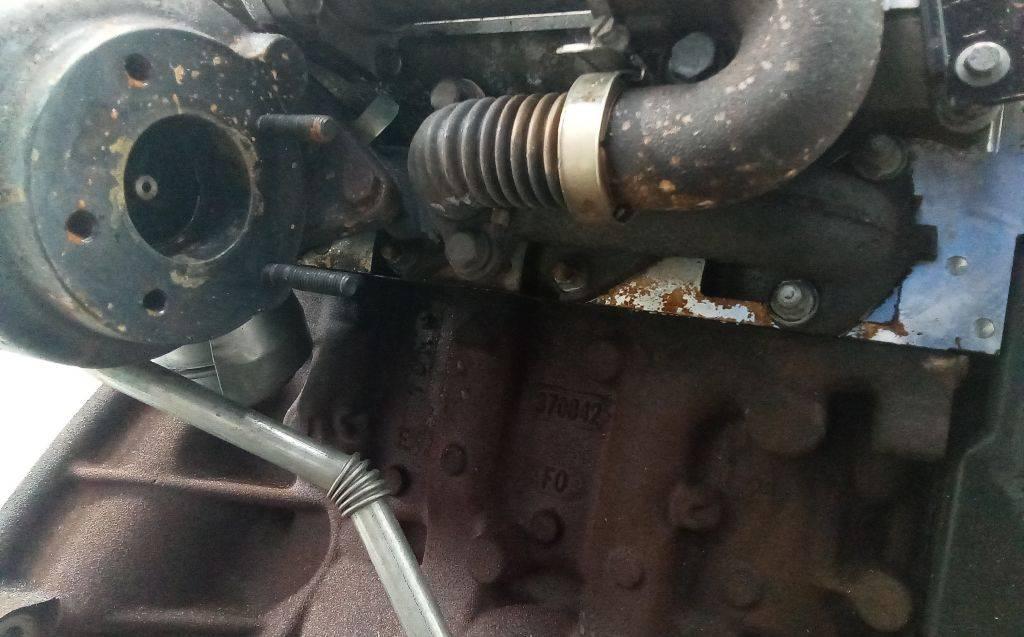 коллектор выпускной Renault Laguna 3 поколение 2009, 1.5 л., дизель, МКПП - фото №1